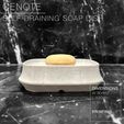 Cenote_Front.jpg CENOTE  |  Self-draining Soap Dish