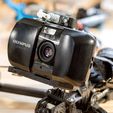 _JDF7394.jpg Free STL file Olympus Mju-1 Drone Mount・Template to download and 3D print