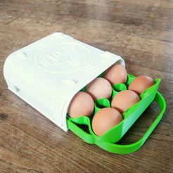 IMG_20220107_125423.jpg STL file Egg Box x9・3D printing model to download