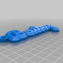 babbe329-fdd9-435d-9042-802116223da1.png Free 3D file Bailey Keychain・3D print design to download
