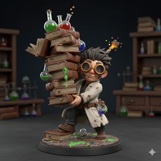 Rpg collection - Alchemy Renaissance -The Laboratory Apprentice