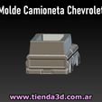 camioneta-chevrolet-7.jpg Chevrolet Pickup Truck Pot Mold
