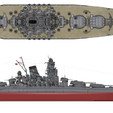 Yamato1945.png RC Scale Yamato Battleship
