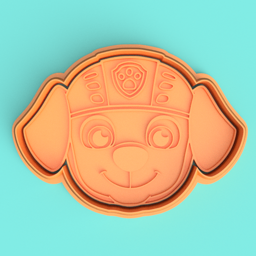 PAW Patrol  Zuma Cookie Cutter & Embosser