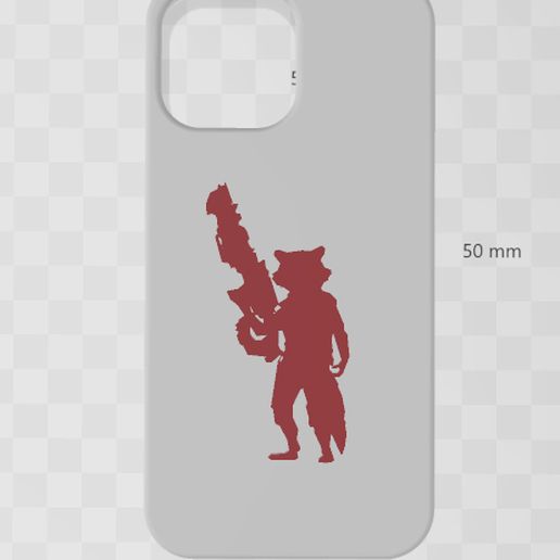 iPhone 13 Case Pro Max-Guardians of the galaxy 3D model