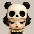 skullpanda.png Figure personnalisée Skullpanda