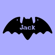 Jack.png UK PERSONALIZED BAT DECORATION FOR TOP 3000 UK FIRST NAMES