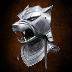 Hound_s_Head_Helmet.jpg Archivo 3D Hounds head helm from " Game of Thrones "・Plan de impresión en 3D para descargar