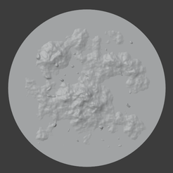 Earth-Base-01.png Бесплатный 3D файл Basic Earth (25mm Base)・План 3D-печати для скачивания