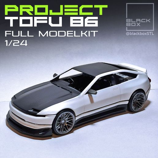 a0a.jpg Télécharger fichier Projet Tofu 1/24 MODELKIT COMPLET • Plan pour imprimante 3D, BlackBox