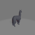 LAMA3.png Lama - Low Poly - Decor