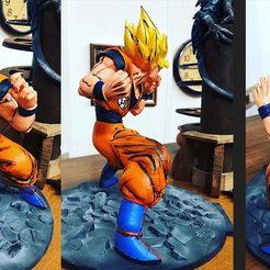 image1.jpeg 3D-Datei Goku 3D-Druckbar・Design für 3D-Drucker zum herunterladen