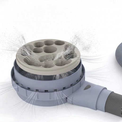 Dust extraction station for 98 / 98.5 mm dental milling discs /  Dental Laboratory