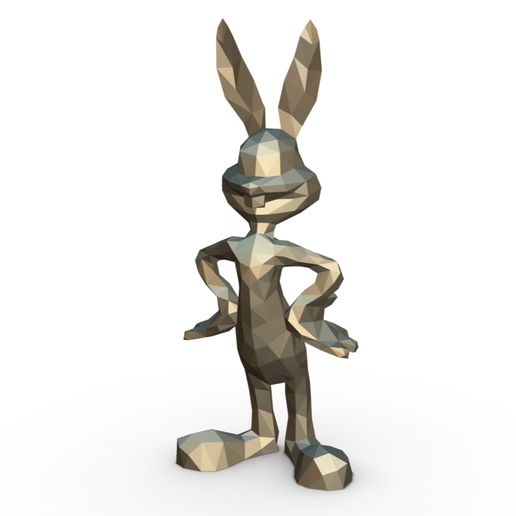Bugs Bunny figure - 3D model önizlemesi