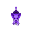 Low_poly_elephant_B_figurine.stl 🐘Low Poly Elephant