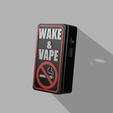 wake-and-vape.png Wake & Vape Mechanical Box Mod