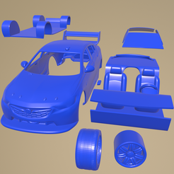 a05_005.png STL file Holden Commodore ZB Supercar v8 2017 PRINTABLE CAR IN SEPARATE PARTS・3D printable model to download