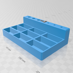 3D Builder 19_4_2020 20_47_02.png Файл STL Screw organizer・3D-печатная модель для загрузки, luchoalbizu