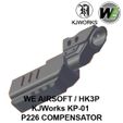 PHOTO-03.jpg GBB GBBR KJWorks KJW WE HK3P Inokatsu Airsoft Sig Sauer KP01 KP-01 P226 Replica Tactical Compensator Muzzle Flash Hider