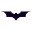 Batman Begins.STL Batman Begins Bat Logo