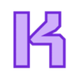 KM.stl Letters and Numbers ROBOCOP | Logo