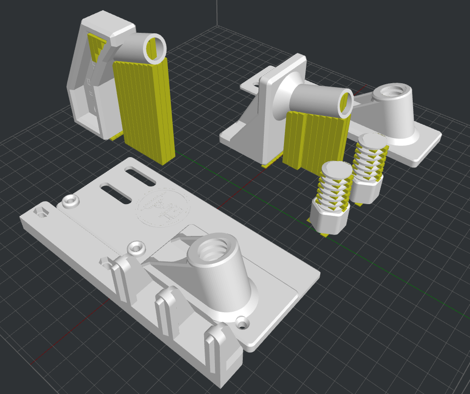 support et sens impression stage 3.png Archivo 3D Mejora de la rigidez del sidewinder X1 (cubierta magnética y desplazamiento de toda la altura)・Diseño para descargar y imprimir en 3D, jemlabricole