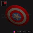 07.JPG STL file The captain America Shield - Infinity War - Endgame - Marvel・Model to download and 3D print, Bstar3Dart
