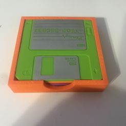 IMG_0147.jpg Holder Floppy Disk Coaster
