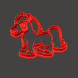 Cortante Caballo.png Horse Cookie Cutter - Horse Cookie Cutter