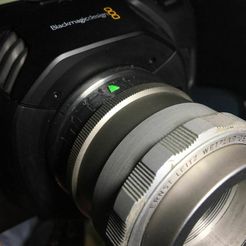 LeitzM-M43 adapter.JPG STL-Datei Leica M mount lens to M43 adapter herunterladen • Objekt für 3D-Drucker, vintage-lens
