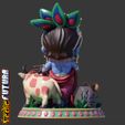 vfSQ3_s0.jpg Chibi Gopala Krishna with Cow