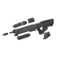 5.png MA40 Assault Rifle - Halo - Printable 3d model - STL + CAD bundle - Commercial Use