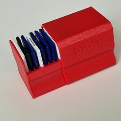 20230729_094910.jpg Free STL file simple sd card box - 11 slots・3D printing template to download