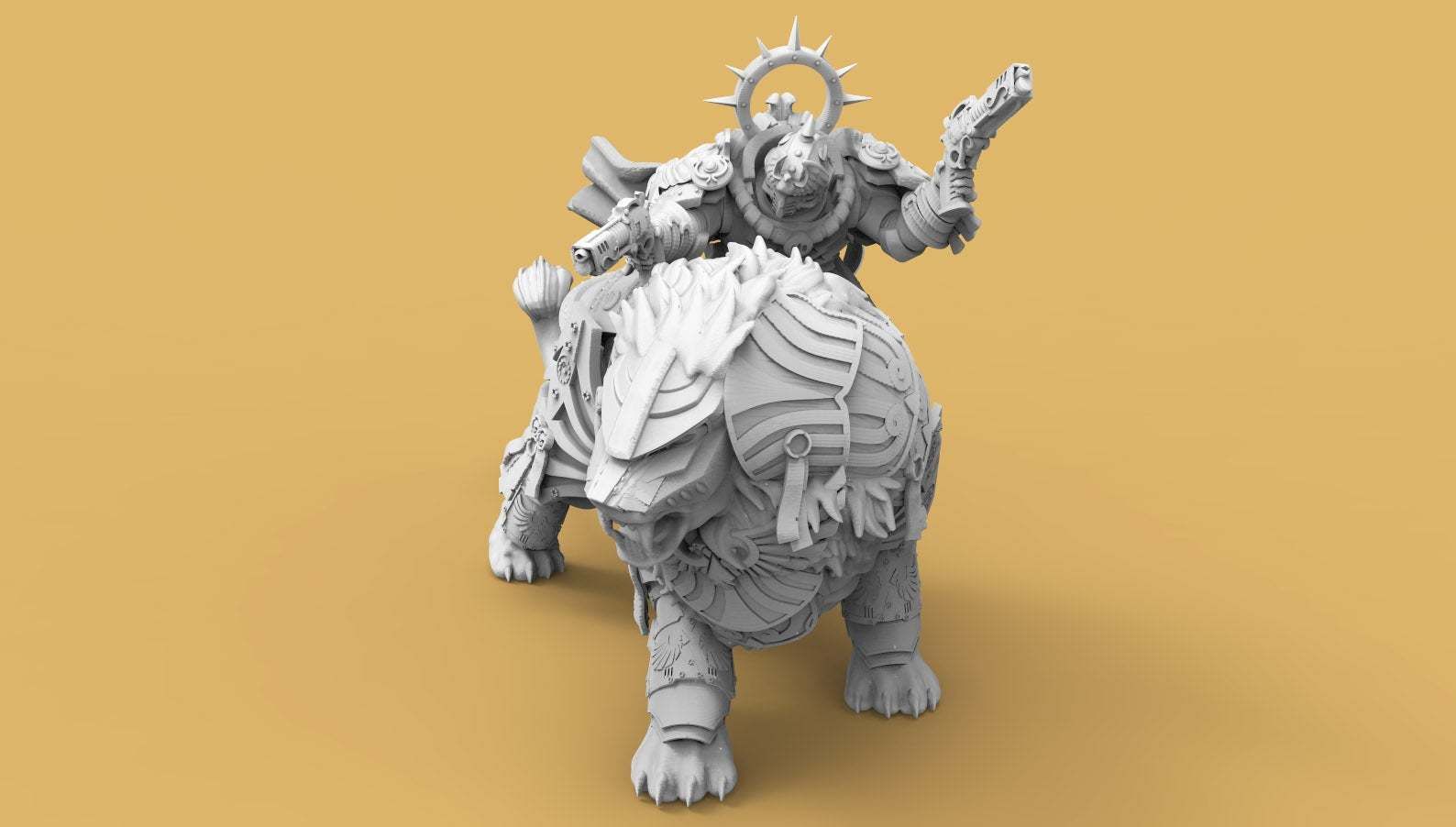 Lions4.jpg Archivo STL gratis Guardia del León del Emperador・Diseño por impresión en 3D para descargar, PoseidWorkshop