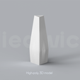 D_9_Renders_1.png Niedwica Vase D_9 | 3D printing vase | 3D model | STL files | Home decor | 3D vases | Modern vases | Floor vase | 3D printing | vase mode | STL