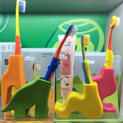 Porta-cepillos-3D-STL-5.jpg STL file Toothbrush Holders / Toothbrush Holders・3D printable model to download, MatiDesing