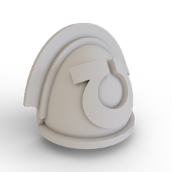 Assault-Intercessor-Pad-Ultramarine-Standard-0000.png STL file Primaris Assault Intercessor Pads (Ultramarine)・3D printing design to download