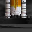 12.jpg The Space Launch System (SLS): NASA’s Artemis I Moon Rocket with platform. File STL-OBJ for 3D Printer