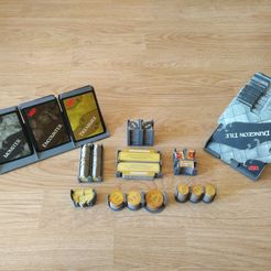 organizer.jpg Бесплатный 3D файл Dungeons and Dragons tokens organizer・3D-печатная модель для загрузки
