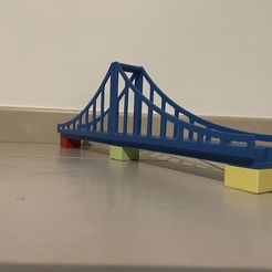 34B96443-6BCD-45CD-9209-158D381DB6CE.jpeg STL file Brio train bridge・3D printer model to download