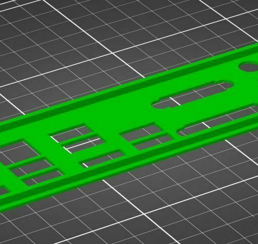 STL file IO shield MSI Z77 A - G43 🛡️ ・3D printable model to download・Cults