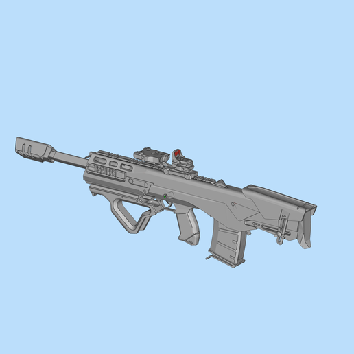 🎄 Fusil de combate ASh-12 - Árbol de Navidad totalmente modificado ...