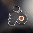 flyers-key.jpg NHL Hockey Team Logo Keychains