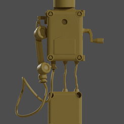 Screenshot-2023-09-03-221657.png Fichier STL WW2 Téléphone mural allemand 1_35・Modèle imprimable en 3D à télécharger