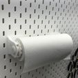 9fc9eb887367a3bb124a9fb79643fd78_display_large.JPG GRAB and GO paper towel holder. (For Wall or IKEA Pegboard mount!)