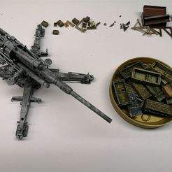 8.8cm Ammo and Cartridge 3D print