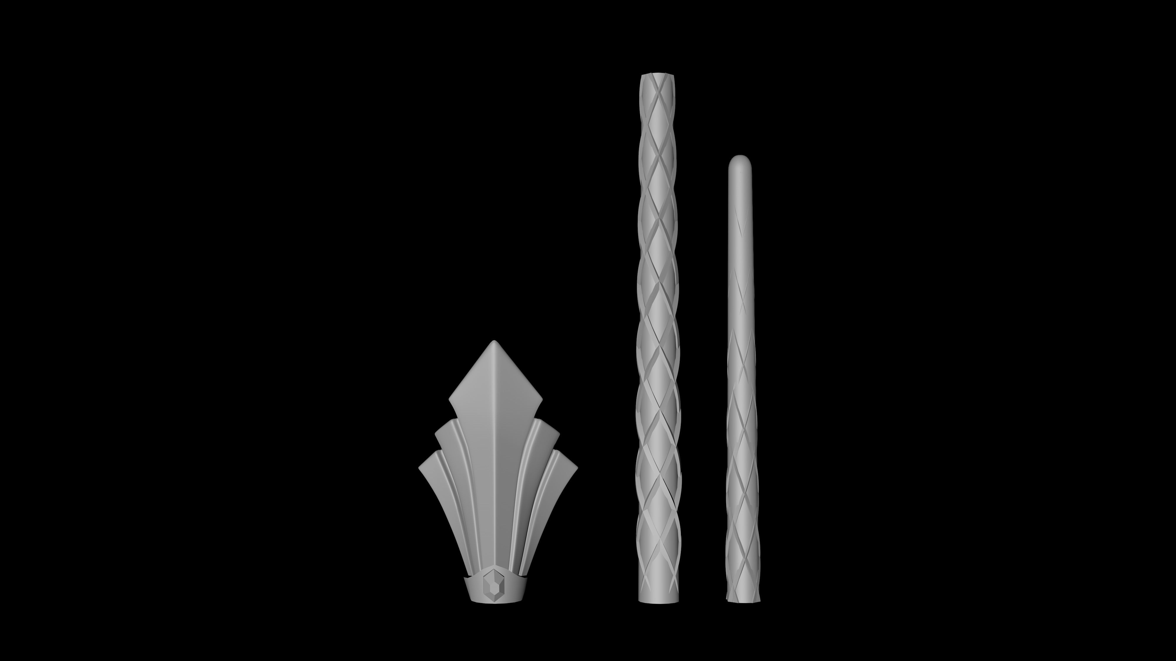print.jpg Fichier OBJ Baguette magique Art Déco - Harry Potter - modèle d'impression 3D・Modèle à télécharger et à imprimer en 3D, tilbe