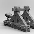 untitled.1594.jpg Stylized Medieval Medieval Catapult - Low Poly 3D Model / Game Ready / Printable