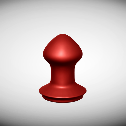 Smooth Plug 3D model preview