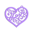corazon love.STL Download STL file hearts keychain pack x 10 • 3D printer model, luisbetancourt